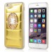 Fashionable Sofa Skin with Bling Diamond Mirror Design TPU Back Case for iPhone 6 4.7 inch - Gold