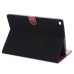 Fashionable Stand Folio Dormancy Leather Case With Card Slots For iPad Air 2 (iPad 6) - Black