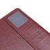 Fashionable Stand Folio Dormancy Leather Case With Card Slots For iPad Air 2 (iPad 6) - Dark Brown