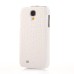 Fashionable Vertically Opened Alligator Pattern Flip Leather Case For Samsung Galaxy S4 - White