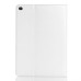 Fine Horse Skin Grain Wax  Design Sleep/Wake Stand PU Leather Folio Case With Card Slots For iPad Air 2 (iPad 6) - White