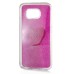 Finger Holder Clip Ring Stand TPU Glitter Case For Samsung Galaxy S6 G920 - Magenta