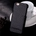 Fish-Scale Pattern Hard Case Cover With Card Slot for iPhone 6 / 6s - Black
