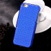 Fish-Scale Pattern Hard Case Cover With Card Slot for iPhone 6 / 6s - Blue