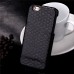 Fish-Scale Pattern Hard Case Cover With Card Slot for iPhone 6 / 6s Plus - Black