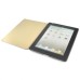 Five Rings Design Stand Flip Leather Case For iPad 2/3/4 - Black