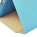 Five Rings Design Stand Flip Leather Case For iPad 2/3/4 - Light Blue