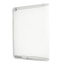 Five Rings Design Stand Flip Leather Case For iPad 2/3/4 - White