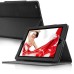 Folio Leather Stand Case For iPad 2 / 3 / 4 - Black