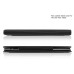 Folio Leather Stand Case For iPad 2 / 3 / 4 - Black