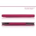 Folio Leather Stand Case For iPad 2 / 3 / 4 - Magenta