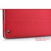 Folio Leather Stand Case For iPad 2 / 3 / 4 - Red