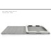 Folio Leather Stand Case For iPad 2 / 3 / 4 - White