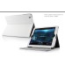 Folio Leather Stand Case For iPad 2 / 3 / 4 - White