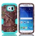 Forest PC And TPU Protective Hard Back Case Cover for Samsung Galaxy S7 G930 - Green