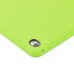 Fresh Color Honeycomb Design TPU Back Case for iPad Air 2 ( iPad 6 ) - Fluorescence Green