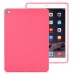 Fresh Color Honeycomb Design TPU Back Case for iPad Air 2 ( iPad 6 ) - Magenta