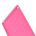 Fresh Color Honeycomb Design TPU Back Case for iPad Air 2 ( iPad 6 ) - Magenta