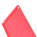 Fresh Color Honeycomb Design TPU Back Case for iPad Air 2 ( iPad 6 ) - Red