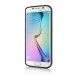 S6 Edge غطاء حماية شفاف بجوانب لون أسود للجالكسي بلس