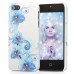 Fresh Flowers of Brush Drawing Style Rhinestone Inlaid Hard Case For iPhone 5 / 5S