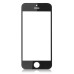 Front Screen Glass Lens Replacement for iPhone 5 - Black