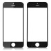 Front Screen Glass Lens Replacement for iPhone 5 - Black