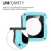 Front Side Back Protective Hybrid TPU And PC Case Cover For Apple Watch 42 mm Versions - Blue