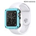 Front Side Back Protective Hybrid TPU And PC Case Cover For Apple Watch 42 mm Versions - Blue