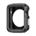 Front Side Back Protective Hybrid TPU And PC Case Cover For Apple Watch 42 mm Versions - Grey