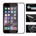 Full Screen Covered  0.26mm 2.5d  9h Ultra-Thin Colored Tempered Glass Screen Protector For iPhone 6 4.7 inch - Black