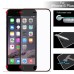 Full Screen Covered 0.26mm 2.5d 9h Ultra-Thin Colored Tempered Glass Screen Protector For iPhone 6 Plus - Black