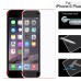 Full Screen Covered 0.26mm 2.5d 9h Ultra-Thin Colored Tempered Glass Screen Protector For iPhone 6 Plus - White