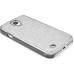 Glamorous Glittery Shimmering Powder Electroplating Metal Hard Case For Samsung Galaxy S4 i9500 i9505 - Gray