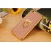 Glittering Powder Finger Ring Electroplate TPU Protective Case Cover for iPhone 6 / 6s - Pink