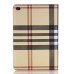 Grid Grain Sleep / Wake Dormancy Function Stand Leather Case With Card Slot For iPad Mini 4 - Khaki