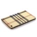 Grid Grain Sleep / Wake Dormancy Function Stand Leather Case With Card Slot For iPad Mini 4 - Khaki