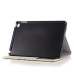 Grid Grain Sleep / Wake Dormancy Function Stand Leather Case With Card Slot For iPad Mini 4 - Khaki