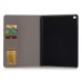 Grid Grain Sleep / Wake Dormancy Function Stand Leather Case with Card Slot for iPad Air 2 ( iPad 6 ) -  Apricot