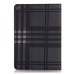 Grid Grain Sleep / Wake Dormancy Function Stand Leather Case with Card Slot for iPad Air 2 ( iPad 6 ) - Black