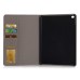 Grid Grain Sleep / Wake Dormancy Function Stand Leather Case with Card Slot for iPad Air 2 ( iPad 6 ) - Black