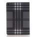 Grid Grain Stand Smart Leather Case Cover for iPad Pro 9.7 inch  - Black