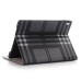 Grid Grain Stand Smart Leather Case Cover for iPad Pro 9.7 inch  - Black