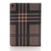 Grid Grain Stand Smart Leather Case Cover for iPad Pro 9.7 inch  - Brown