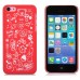 Happy Cartoon Patterns Slim Plastic Hard Case Cover For Apple iPhone 5C