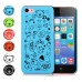 Happy Cartoon Patterns Slim Plastic Hard Case Cover For Apple iPhone 5C