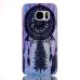 Hard Plastic Purple Background Dreamcatcher Back Cover for Samsung Galaxy S7 Edge G935