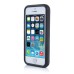 Hard Shield TPU and PC Hybrid Case Cover for iPhone 5 iPhone 5s iPhone 5c - Black