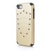 Hard Shield TPU and PC Hybrid Case Cover for iPhone 5 iPhone 5s iPhone 5c - Champagne Gold