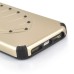 Hard Shield TPU and PC Hybrid Case Cover for iPhone 5 iPhone 5s iPhone 5c - Champagne Gold